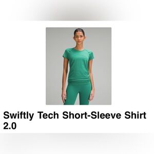 Lululemon Swiftly Tech Short Sleeve Shirt 2.0